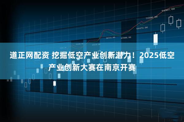 道正网配资 挖掘低空产业创新潜力！2025低空产业创新大赛在南京开赛